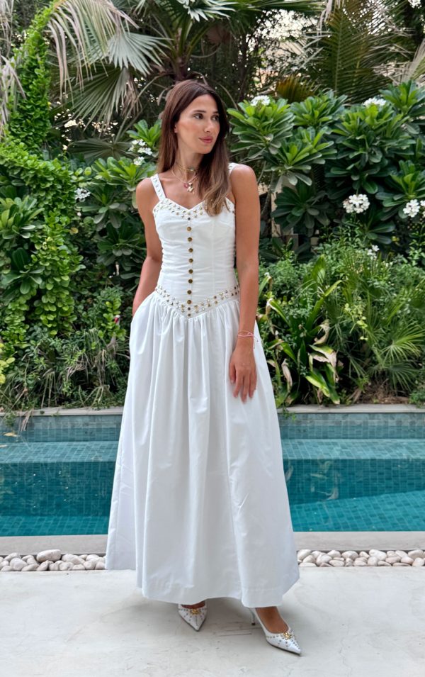 AMARA DRESS IN WHITE