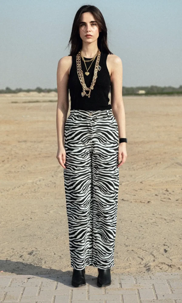ZEBRA  PANTS OR SKIRT